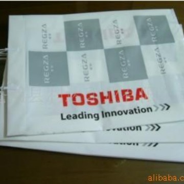 厂家值供乳白色PE袋塑料柄PE袋PE手柄袋