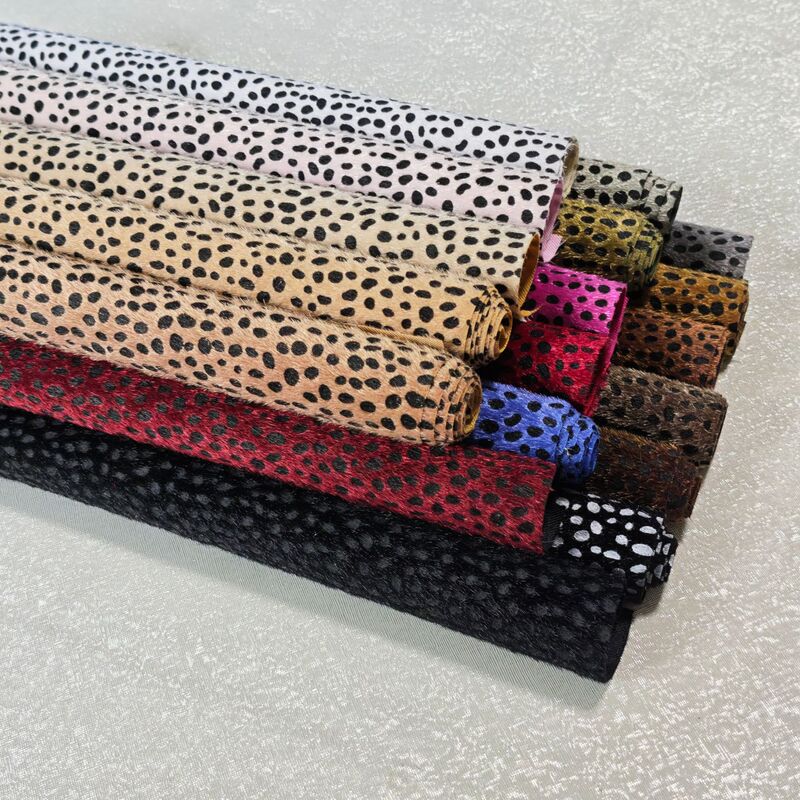 Imitation Horsehair Fashion Leopard Print Dotted Pu Leather Special Materials for Bags, Handbags, Shoes, Clothing, Toys, Fabric - Mai Chao Ge Imitation Horsehair Fashion Leopard Print Dotted Pu Leather Special Materials for Bags, Handbags, Shoes, Clothing, Toys, Fabric - Mai Chao Ge