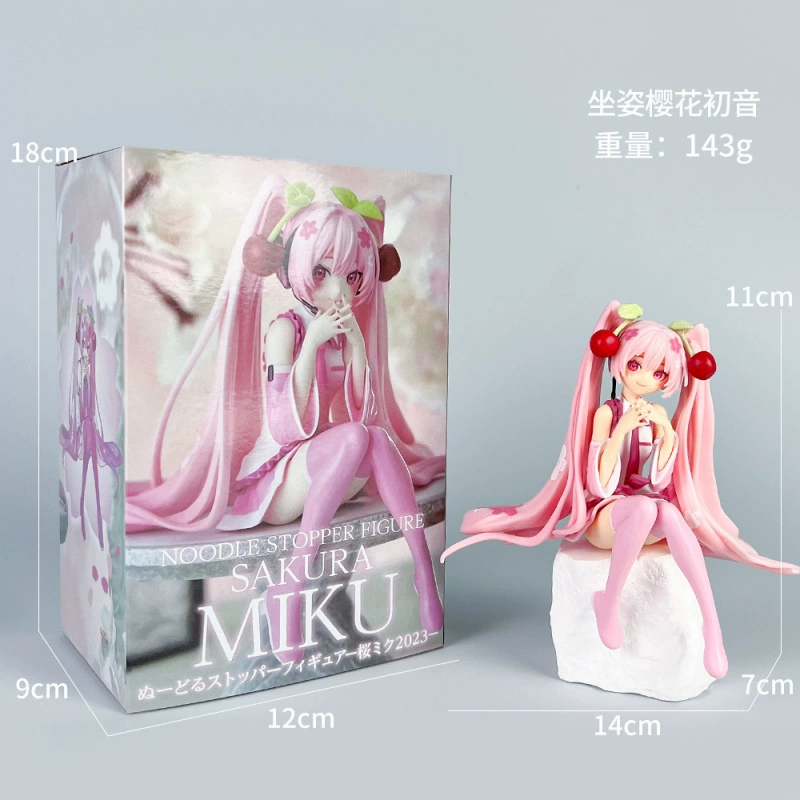 Фигурка Hatsune Miku, 20 см, многопозовая аниме модель, варианты в коробке/в пакете