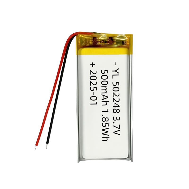 502248/500mAh 배터리(보호 보드 콘센트 포함)