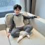 保暖新款男童男孩秋裤