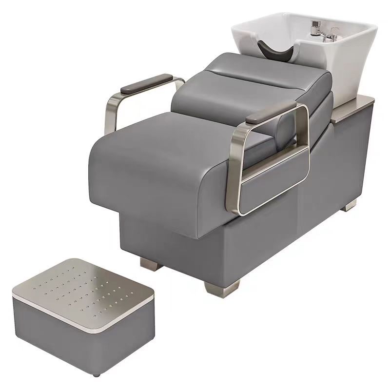 Barrazos de plata gris pedal bajo