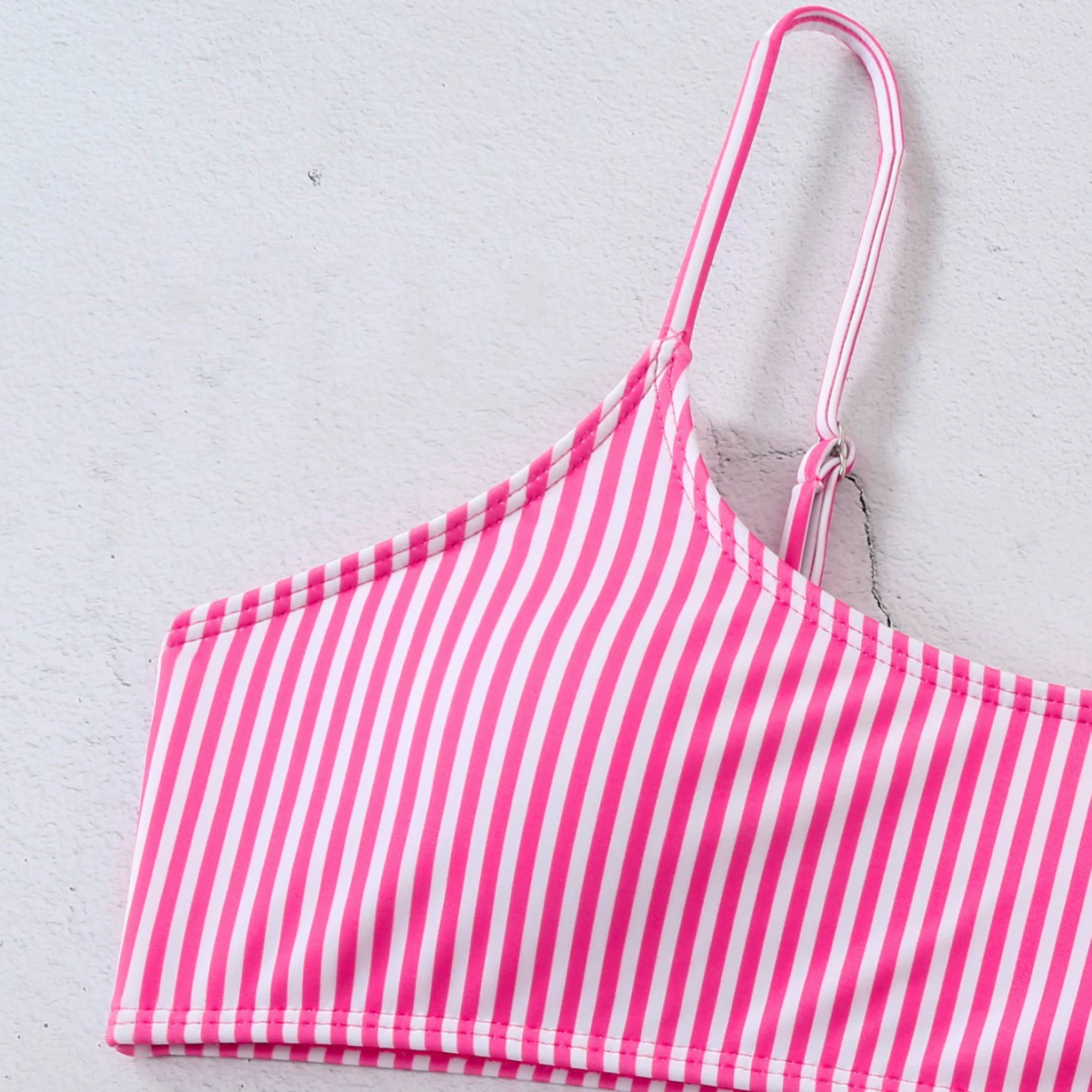 Пляжный купальник, европейский стиль, 2025 год, высокая талия