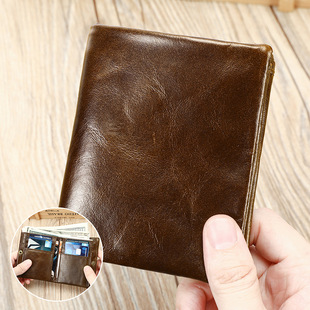�羳�͹���ϞţƤ��ʽ�̿��X��RFID���Iˢ�X�A����men wallet