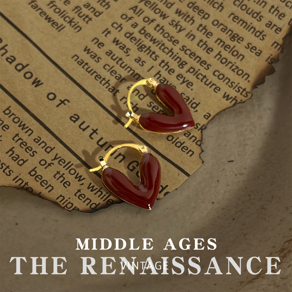 Love bag [copper earrings]