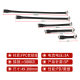 FPC flexible cable TYPE-C male to female bidirectional charging 2.0 data transmission PD fast charging thin line