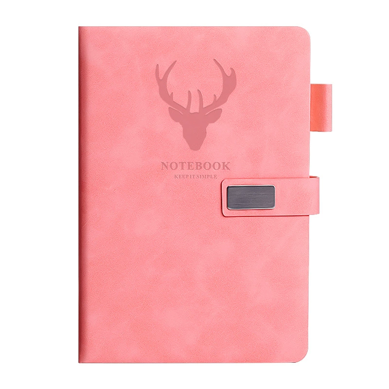 A5 Custom Work Notebook, Increased Thickness Business Version, U‑buckle Covers, 200–360 pages