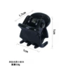 Bright black 1 cm thick version
