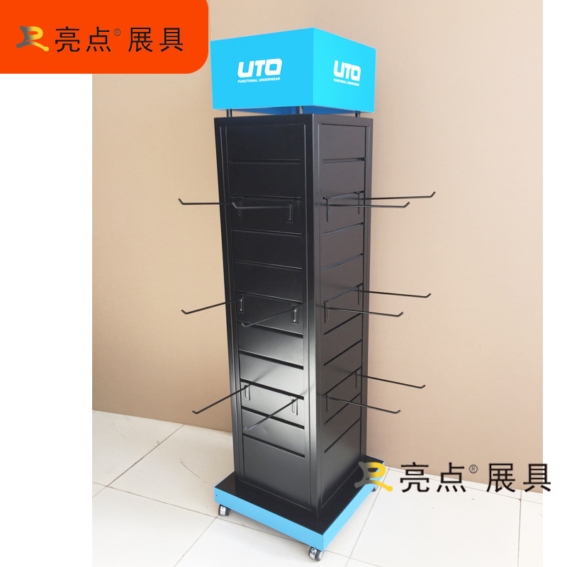 服装展架长期定期制作服装店面展架服装店面靠墙展架fz65箱包