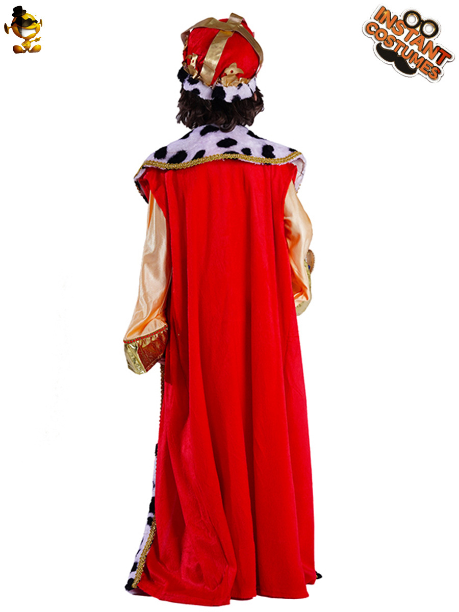 Disfraces de Halloween para niños, conjunto de disfraz de rey, ropa de cosplay para fiestas, suministro transfronterizo