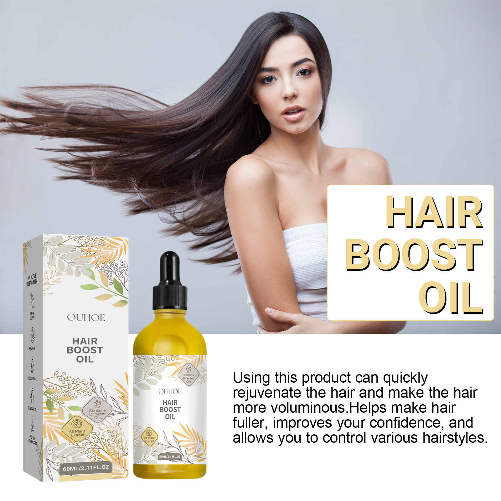OUHOE Dense Hair Essential Oil Image 8