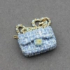 Shoulder fragrant cloth bag blue