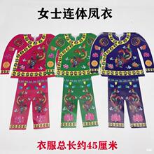 批发龙凤纸衣套装祭祀用品寒衣女用凤衣龙凤鞋全套寒衣节烧纸清明