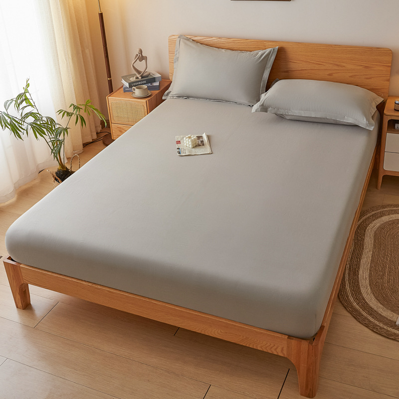Sombrilla de cama funda de colchón de algodón de una sola pieza funda de cama de algodón fijo antideslizante funda protectora Simmons hotel al por mayor