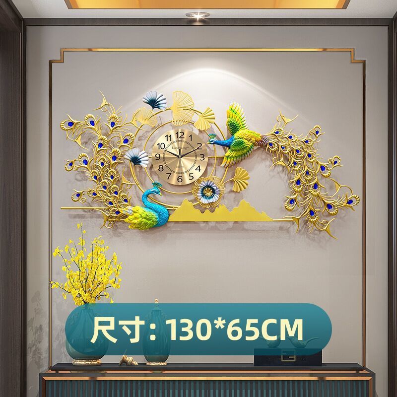 진주를 가지고 노는 두 마리의 봉황【130*65CM】♜♜