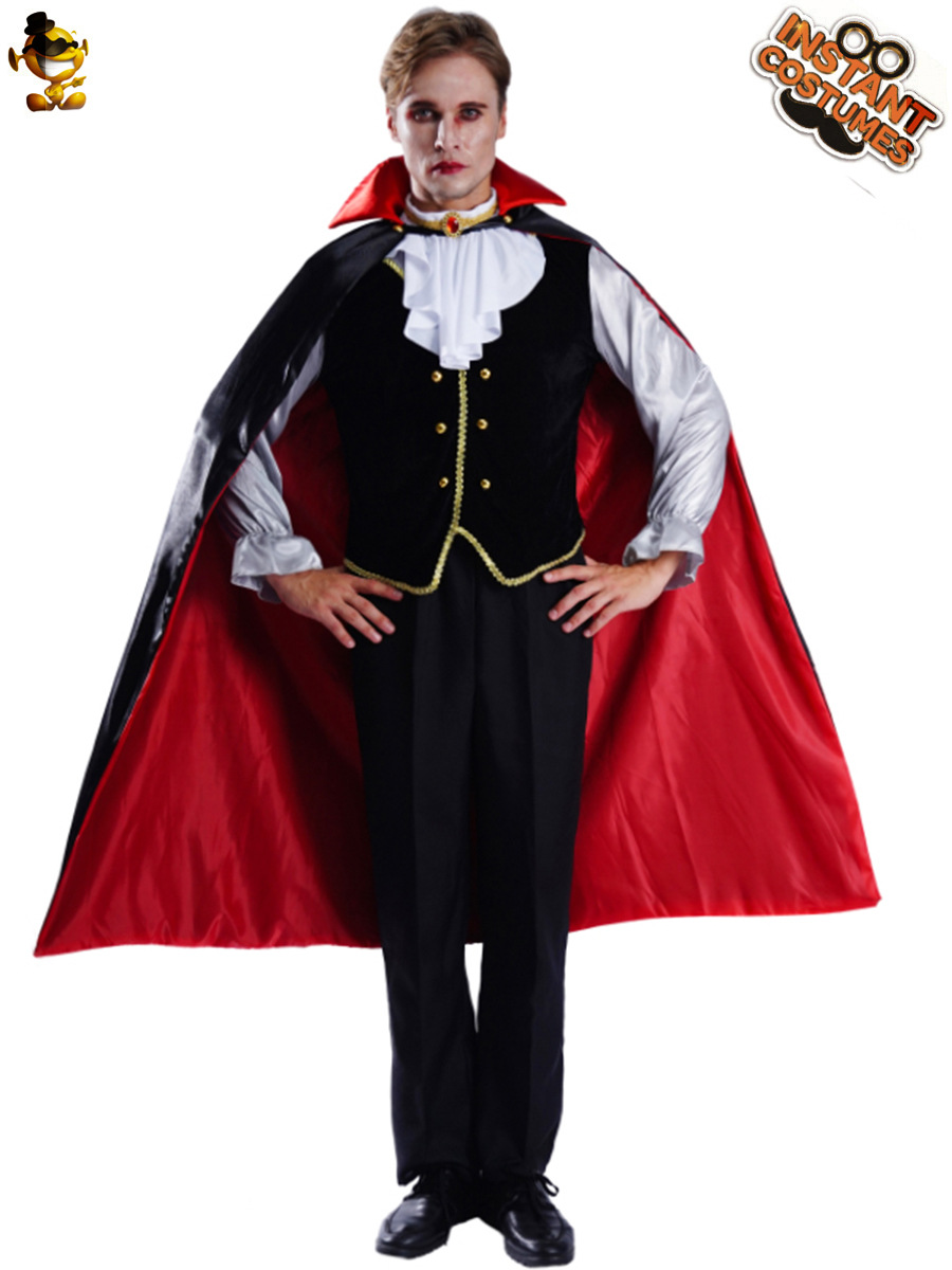 Halloween de los hombres adultos vampiro traje grande masculino vampiro de rol traje de Halloween COSPLAY