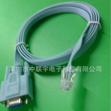 PLC线路由器线 DB9母转RJ45线 网线串口线 232线路由器线电脑线