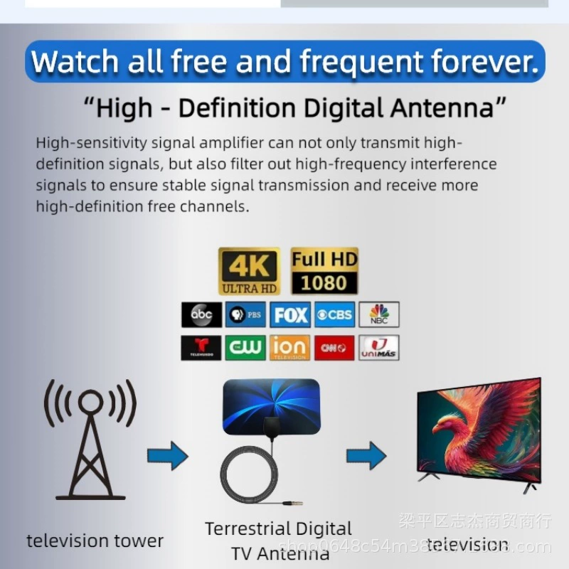 Blue digital high quality antenna, new collection, 70G