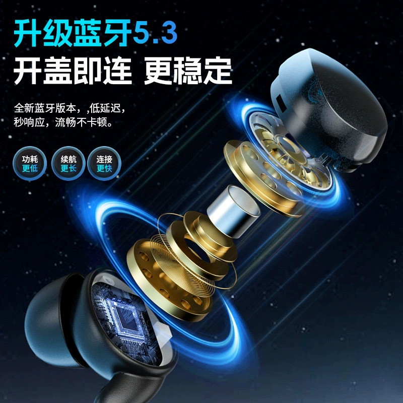 Трёхмерные маленькие наушники, (поставки через границу), bluetooth