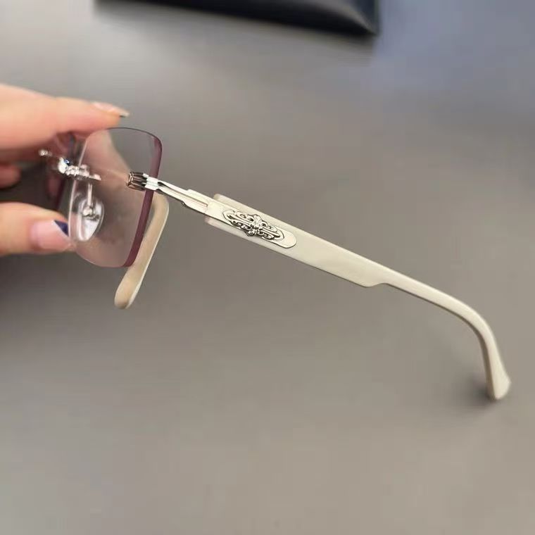25g Weight Frameless Glasses Structure Sunglasses Classification Plastic Lens Material Square Glasses Style Casual, Daily Occasion Solid Color Pattern All Seasons Season Unisex Gender Simple Style Style Gold, Silver Color Simple Style Solid Color Plastic Square Frameless Optical Glasses 11