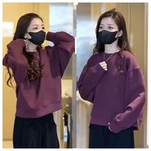 【后包领 整件套烫天猫抖音质量 华棉纯棉复合牛奶丝】宽松圆领卫