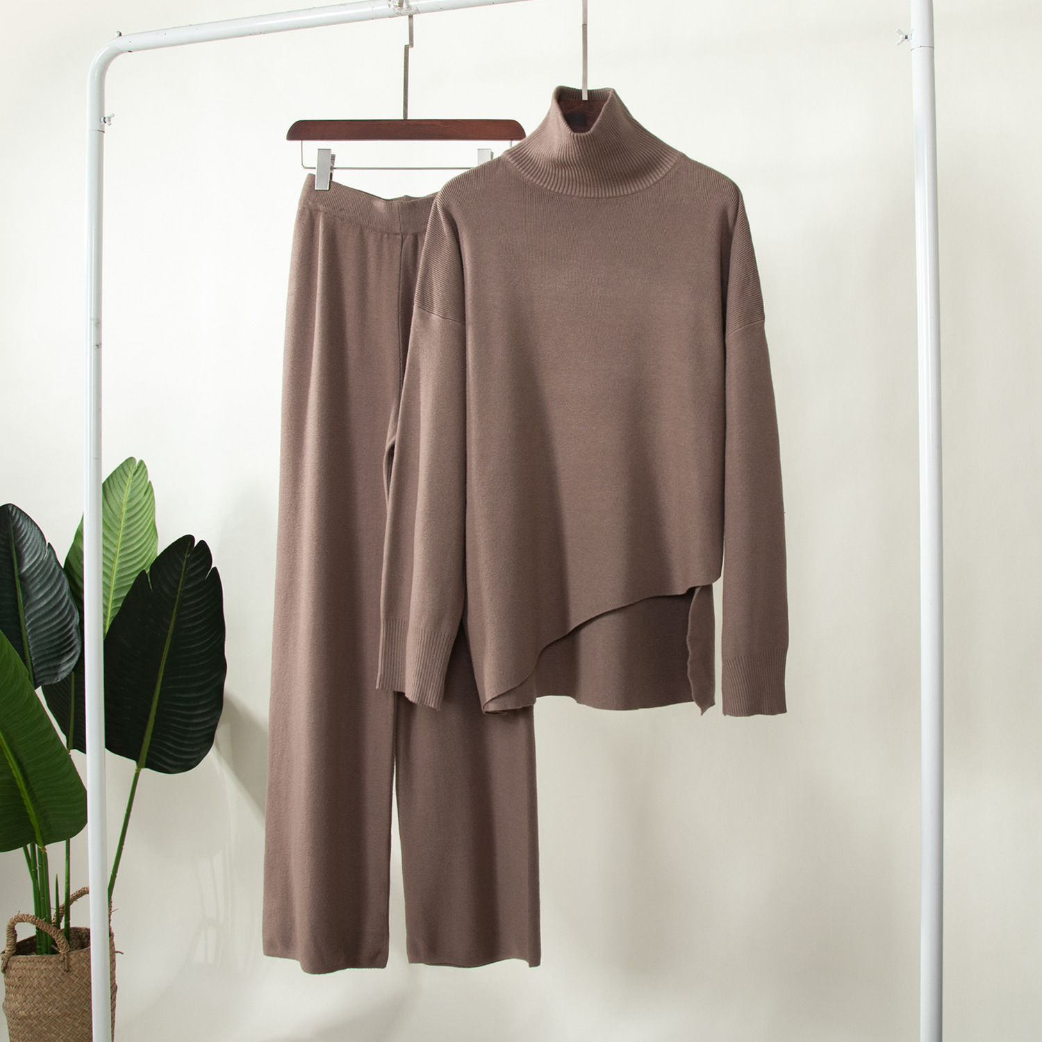 840g Weight Long Sleeve Sleeve Length Pullovers Placket Type Regular Sleeve Sleeve Type Cotton Fabric Type Regular Top Length Sweater Tops Type Daily Occasion Turtleneck Neckline Loose Version Solid Color Pattern Winter Season Women'S Gender Rib-Knit Design Fashion Style Women'S Sweater Long Sleeve Sweaters & Cardigans Rib-Knit Fashion Solid Color 8