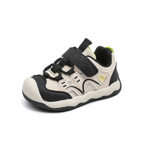 Children's Autumn New Sports Shoes for 1-2-3 Year Olds, Learning to Walk Shoes with Soft Soles for Both Boys and Girls, Infant Function Shoes