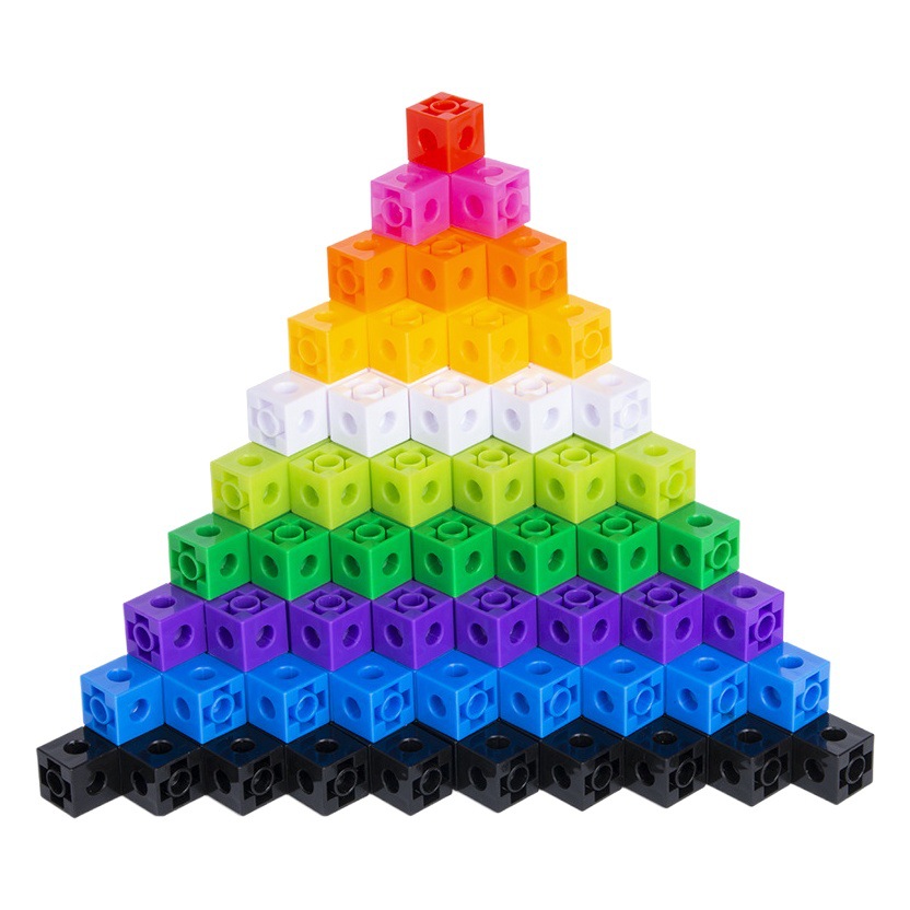 Kindergarten escritorio montaje cuadrado bloques de construcción de bloques mágicos montaje de partículas educativas juguetes para niños y niñas