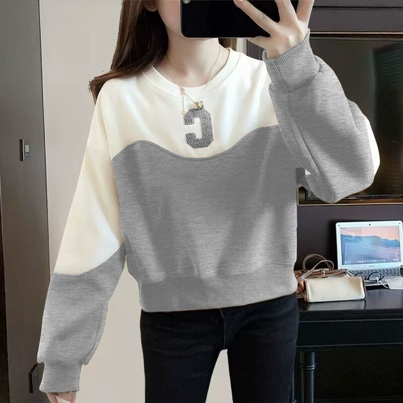 Fleece demi-season sweatshirt, jacket, internet celebrity