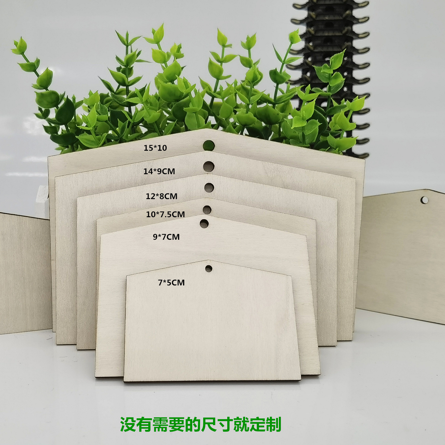 Tarjeta de reconocimiento del día de plantación de árboles de madera japonesa de estilo japonés, tarjeta de deseos y oración, tarjeta de árbol escrita a mano, área de decoración de actividades image 2