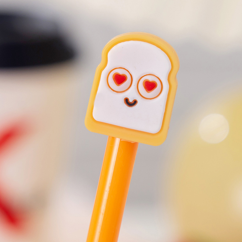 Lindo creativo de comida rápida hamburguesa Helado Gel Pen estudiante papelería al por mayor junio 1 final regalo Navidad