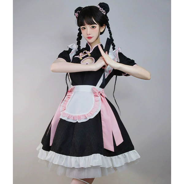 Chinese maid suit type B (with distribution bag)