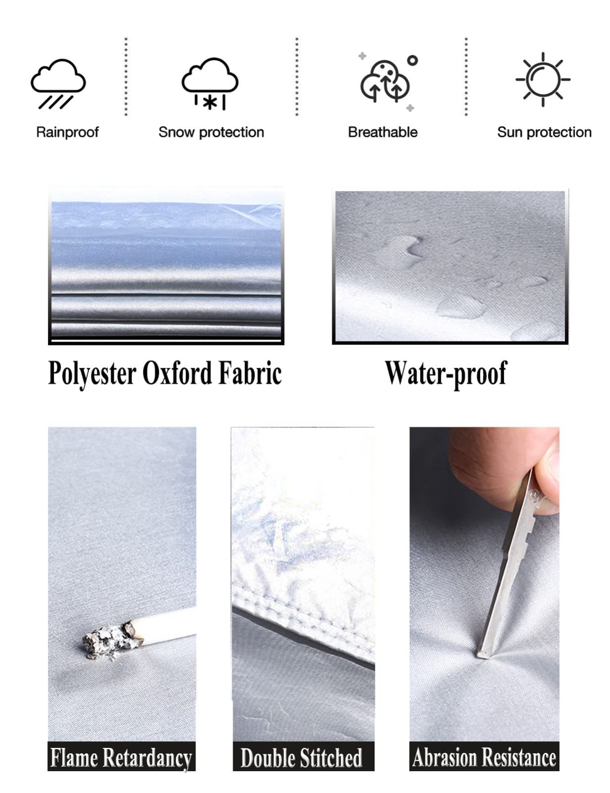 Amazon foreign trade cross-border car clothing a generation of four seasons general Oxford cloth single-layer car clothing cover