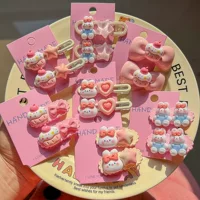 Кукольные фуксии заколки для волос, зажим для волос, челка