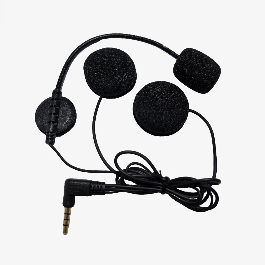 Manufacturer V6/V4 Pinhole 3.5mm Interface Universal Motorcycle Helmet Bluetooth Headset Helmet Intercom Headset Accessories