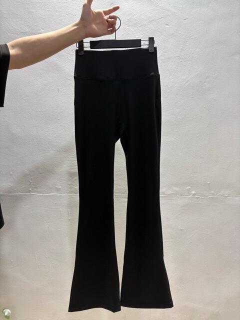 1U1U (Original Label) Same Style Flared Pants Groove High-Waisted Butt-Lifting Sports Fitness Flared Long Pants Yoga Pants