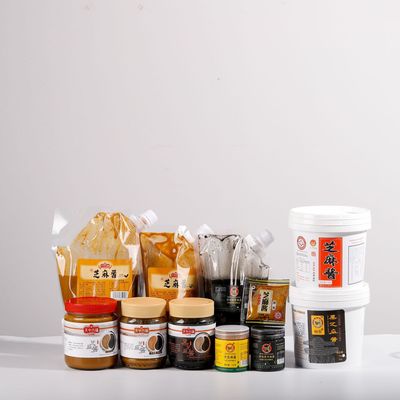 纯芝麻酱石磨磨制瓶装500g家用热干拌面麻辣烫凉皮用酱驻马店麻汁|ms