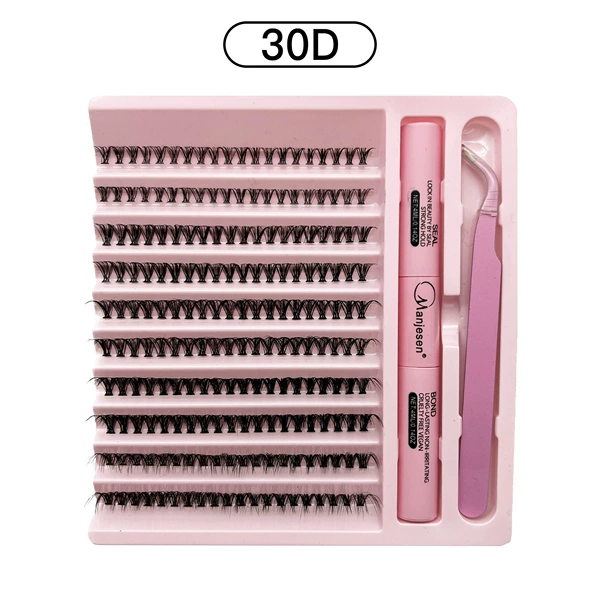 Double-sided glue, tweezers