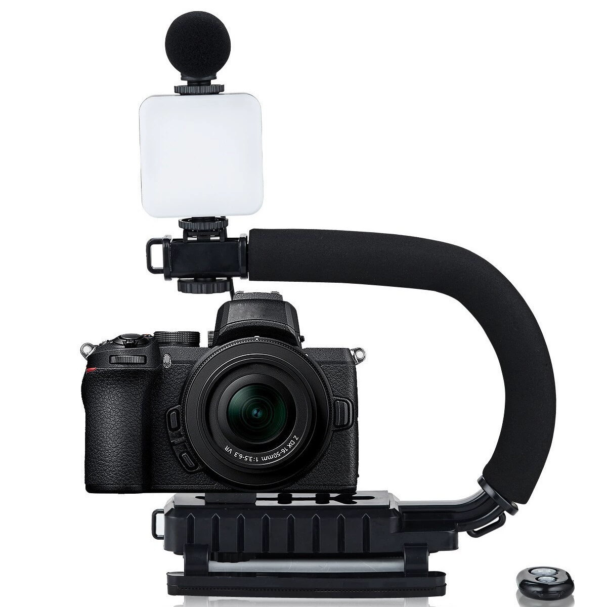 Microphone, fill light, LED handheld travel tubing