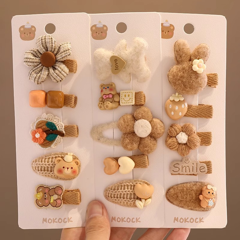 Niñas no lastiman el cabello de bebé broca de cabello de color leche, lindo broca de cabello de sudor para niños, broca de cabello de bebé