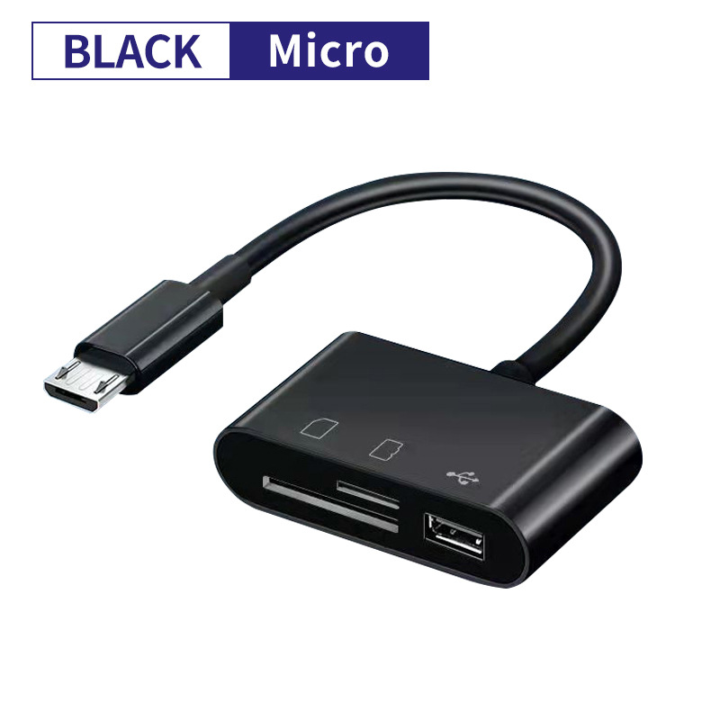 Fábrica modelo privado USB3.0 lector de tarjetas tipo-c Android ordenador móvil multifunción OTG2.0 SD/TF/USB flash disk