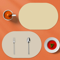 Waterproof Oilproof Dinner Mat Western-style Ins Style Light Luxury High-end Table Mat