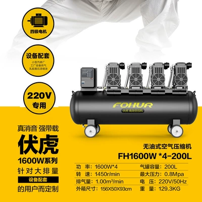 Hava kompressorları Pump Oil-Free Low - fh200l-1600w4220v