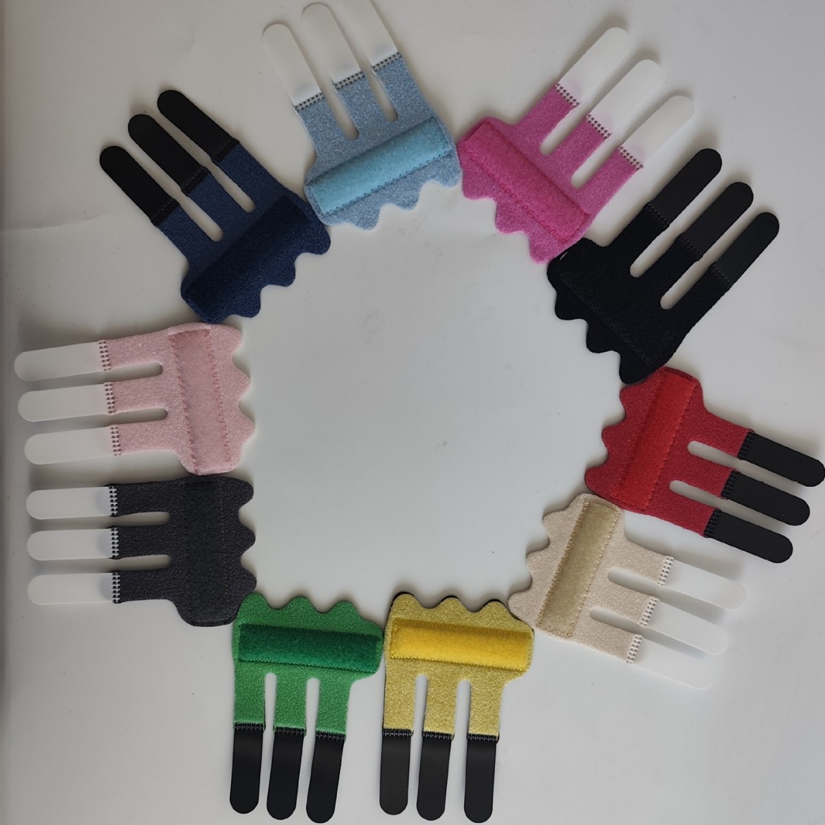 Inventario al por mayor de cinco dedos fijación abrazadera de dedo fijación de brazo de dedo corrección de cinturón protector deportivo image 3