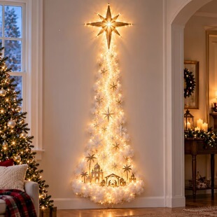 �羳��Ʒ Christmas Star Spiral Decor�}�Q��С���ڟ�ľ�|��ˇƷ