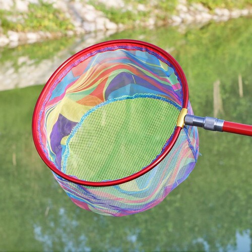 Aluminum Alloy Fishing Net Head Ultra-Light Competitive Casting Net Black Hole Flying Casting Net Quick-Drying Anti-Hook Fishing Gear