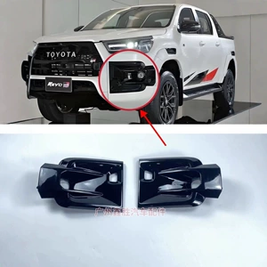 Hilux Rocco Gr 20-23 duman lampası örtüyü, ön bamper dekorativ örtük