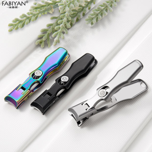 High-grade nail clippers anti-splash nail clippers large mouth nail clippers wholesale manicure nail file nail tools boxed