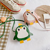 Cartoon cute children's bag strap, wallet for early age, toy, new collection, pinguin, wholesale