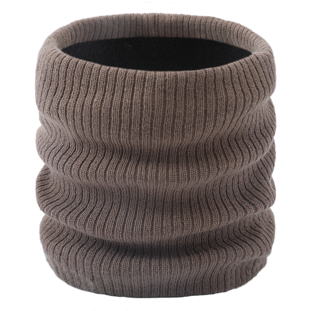 Winter Herren und Damen Gestrickter Samt Verdickter Kälteschutz Outdoor Radfahren Erwachsene Warme Abdeckung Kopf Hals_voghion.com